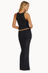 PQ Swim Black Crochet Top